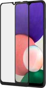 SAFE by PanzerGlass pansarglas, Samsung Galaxy A22 5G, svart ram