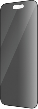 PanzerGlass Ultra Wide Fit Privacy skärmskydd, iPhone 14 Pro, svart ram PanzerGlass Ultra Wide Fit Privacy skärmskydd, iPhone 14 Pro, svart ram