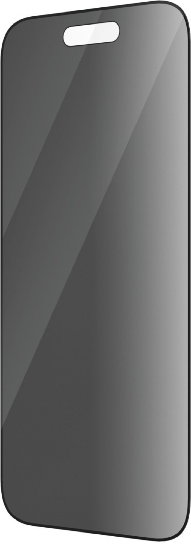 PanzerGlass Ultra Wide Fit Privacy skärmskydd, iPhone 14 Pro, svart ram PanzerGlass Ultra Wide Fit Privacy skärmskydd, iPhone 14 Pro, svart ram