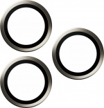 PanzerGlass Hoops kameralinsskydd, iPhone 15 Pro / 15 Pro Max, titan PanzerGlass Hoops kameralinsskydd, iPhone 15 Pro / 15 Pro Max, titan