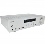 AIWA Förstärkare med Bluetooth 2 x 60 Watt RMS Silver AIWA Förstärkare med Bluetooth 2 x 60 Watt RMS Silver