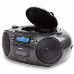 AIWA Kassettradio CD/FM-radio/Kassettband/USB/BT Svart AIWA Kassettradio CD/FM-radio/Kassettband/USB/BT Svart