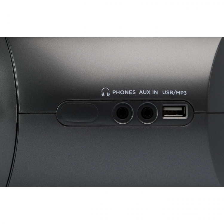 AIWA Kassettradio CD/FM-radio/Kassettband/USB/BT Mörkgrå AIWA Kassettradio CD/FM-radio/Kassettband/USB/BT Mörkgrå