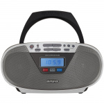 AIWA Radio med CD-spelare och Bluetooth Silver