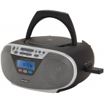 AIWA Radio med CD-spelare och Bluetooth Silver