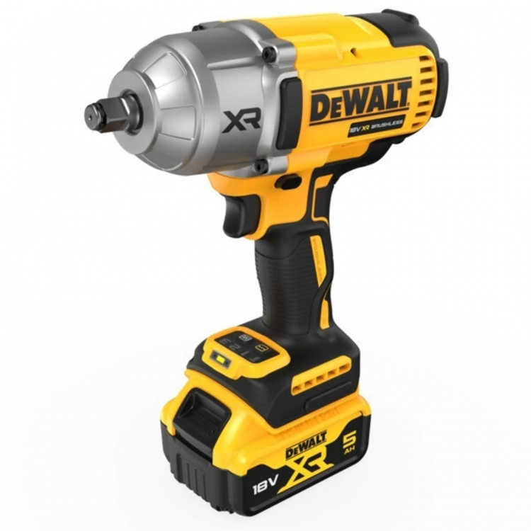 DeWALT 18V XR DCF900P2T-QW 1/2 mutterdragare 2x5Ah