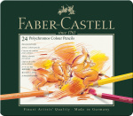 Faber-Castell Polychromos färgpennor, burk med 24 st (110024)