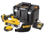 DeWALT 18V XR Bandslip med batteri och laddare (2X 5,0AH batteri och laddare) DeWALT 18V XR Bandslip med batteri och laddare (2X 5,0AH batteri och laddare)