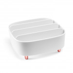 Gillian Jones Bordsorganisatör med 4 fack - Vit