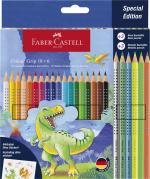 Faber-Castell CP Colour Grip dinosaurus 18+6 (201546)