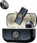 Hollyland Lark M2 Trådlös Lavalier-mikrofon med blixtlås Hollyland Lark M2 Trådlös Lavalier-mikrofon med blixtlås