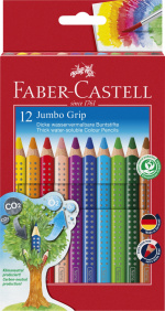 Faber-Castell Färgpenna Jumbo Grip 12 st (110912)