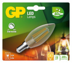 GP LED-lampa Filament Mini Candle, E14, DIM, 5W (40W), 470lm GP LED-lampa Filament Mini Candle, E14, DIM, 5W (40W), 470lm