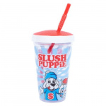 Fizz Creations SLUSH PUPPiE kopp och böjbart sugrör