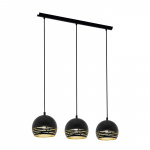 Eglo CAMASTRA Taklampa till långbord, 3 lampor - Svart