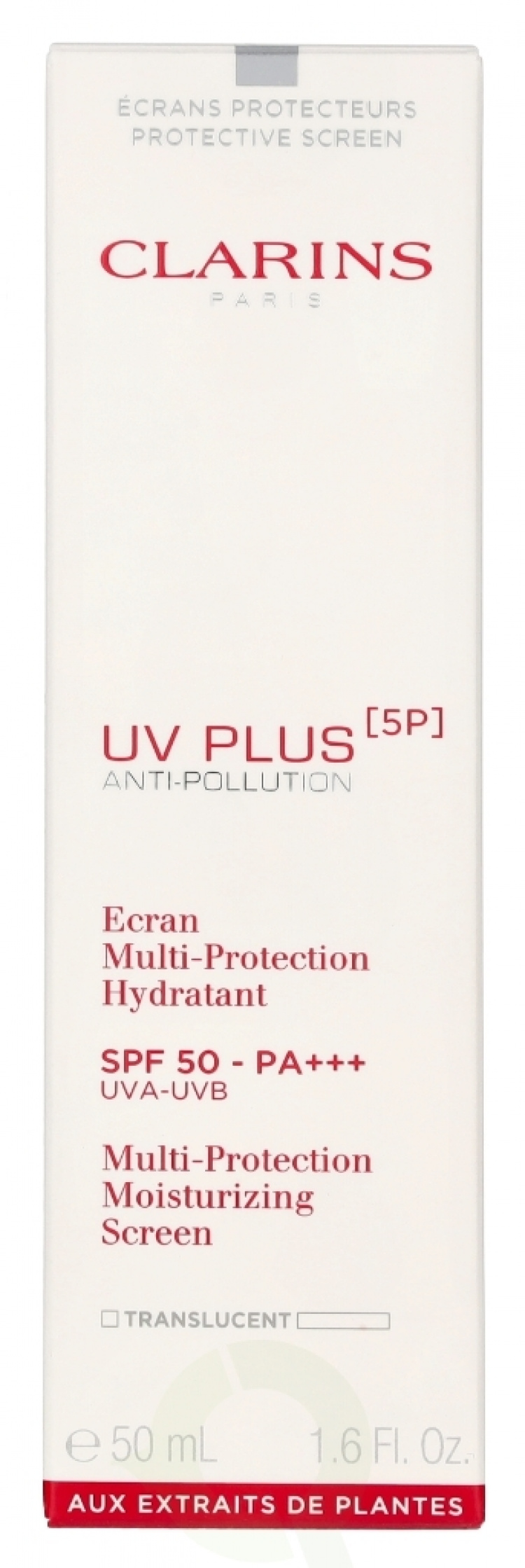 Clarins UV Plus [5P] Anti-Pollution Multi-Protection Screen 50 ml