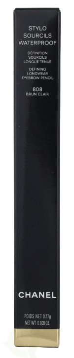Chanel Stylo Sourcils Waterproof Eyebrow Pencil 0.27 g #808 Brun Clair