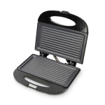 MELISSA Sandwichmaskin | 750 W | Grillplattor | Automatisk temperaturkontroll | Non-stick-beläggning | Svart