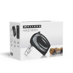 MELISSA Handmixer med turbo 300 Watt Svart MELISSA Handmixer med turbo 300 Watt Svart