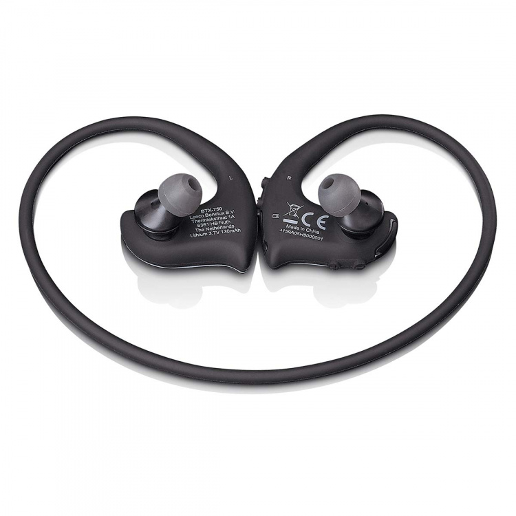 Lenco Splashproof Sport Bluetooth-hörlurar och MP3-spelare i 1