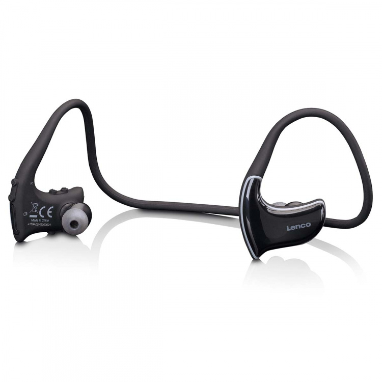 Lenco Splashproof Sport Bluetooth-hörlurar och MP3-spelare i 1