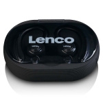 Lenco Sport IPX5 TWS Bluetooth® hörlurar Svart