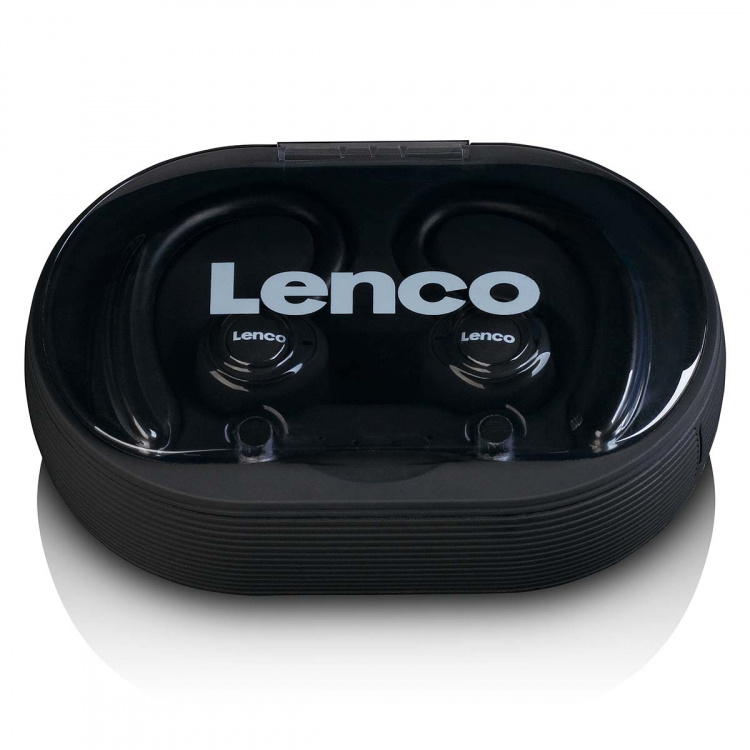Lenco Sport IPX5 TWS Bluetooth® hörlurar Svart