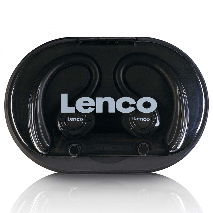 Lenco Sport IPX5 TWS Bluetooth® hörlurar Svart