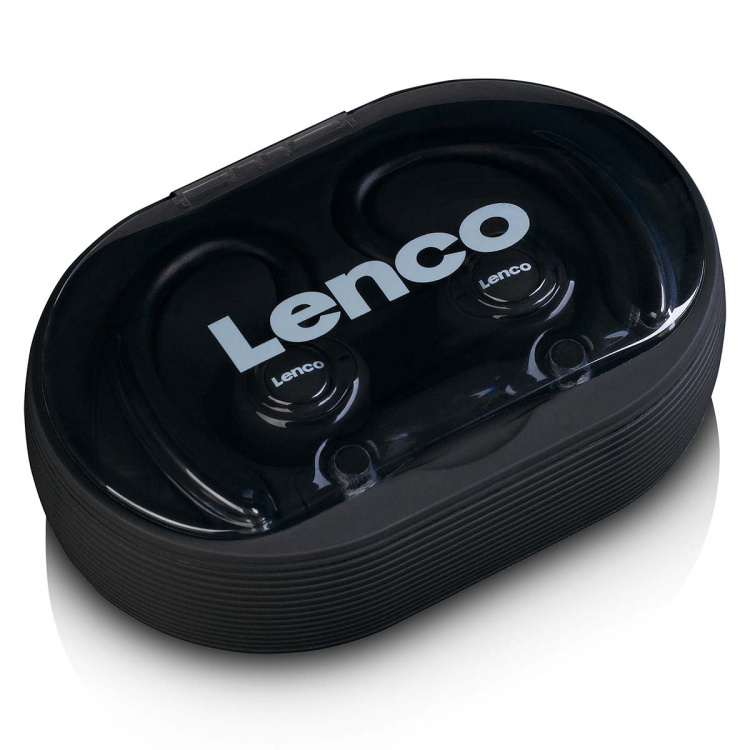 Lenco Sport IPX5 TWS Bluetooth® hörlurar Svart