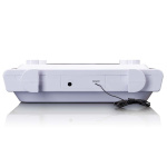 Lenco Köksklockradio med CD Bluetooth® och fjärrkontroll Vit