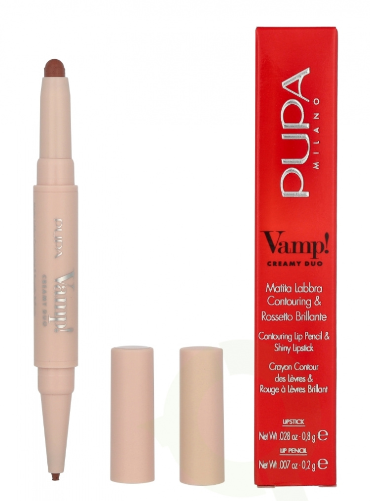 Pupa Milano Pupa Vamp! Creamy Duo Lip Pencil 1 g #002 Medium Nude