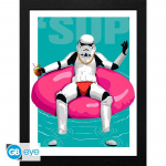 ORIGINAL STORMTROOPER - Inramat tryck Pool Boy (30x40) x2 ORIGINAL STORMTROOPER - Inramat tryck Pool Boy (30x40) x2