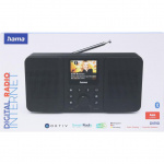 Hama Radio Dab+ Fm Internet DIR10 Bluetooth Svart