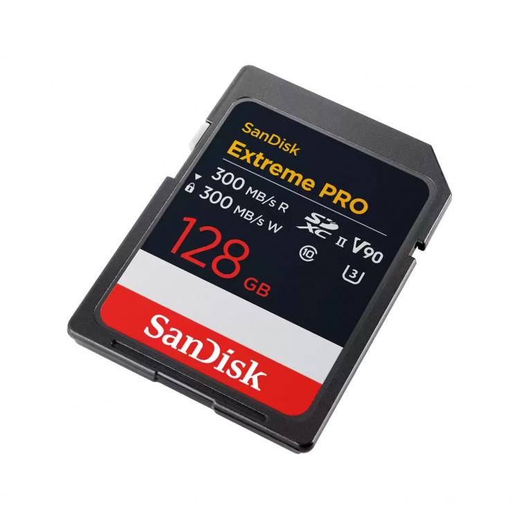 SanDisk SDXC Extreme Pro UHS-II 300MB/s V90 128GB