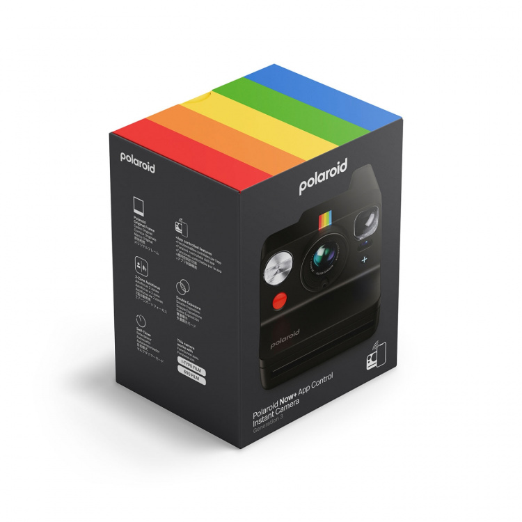 Polaroid Kamera Polaroid Now+ Generation 3 Svart