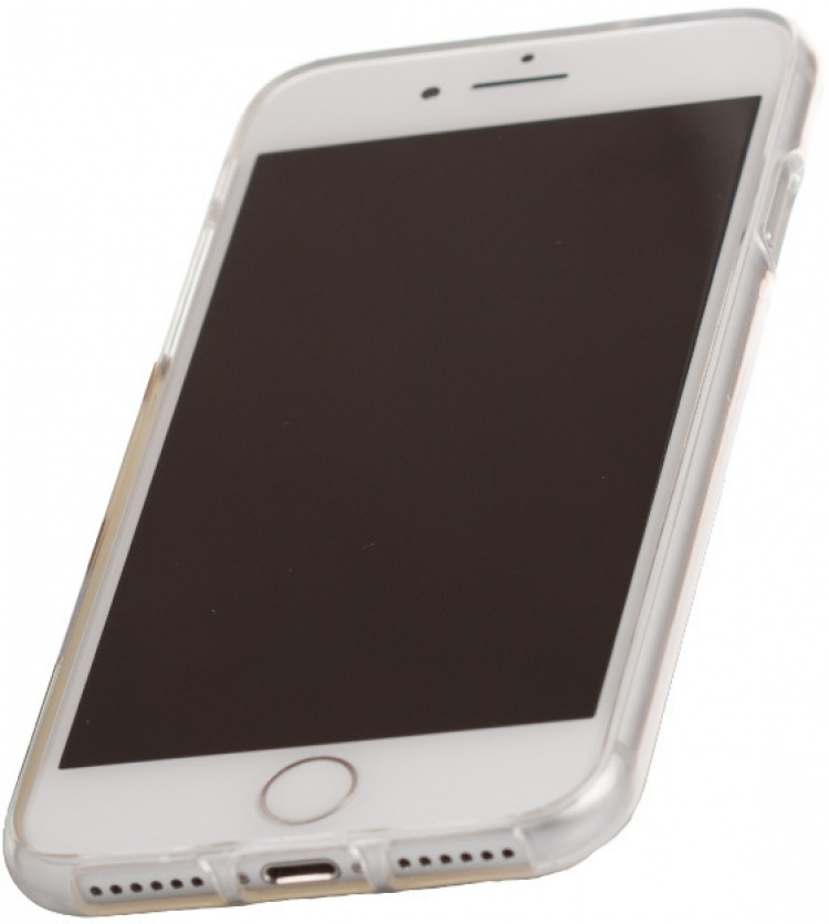 Wave silikonskydd för iPhone 6 / 6s / 7 / 8 / SE, transparent