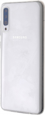 Wave silikonskydd, Samsung Galaxy A70, transparent