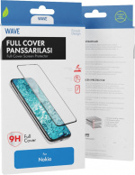 Wave Full Cover pansarglas, Nokia 4.2, svart Wave Full Cover pansarglas, Nokia 4.2, svart