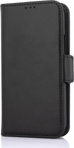 Wave Duo BookCase, iPhone 13 mini, svart Wave Duo BookCase, iPhone 13 mini, svart