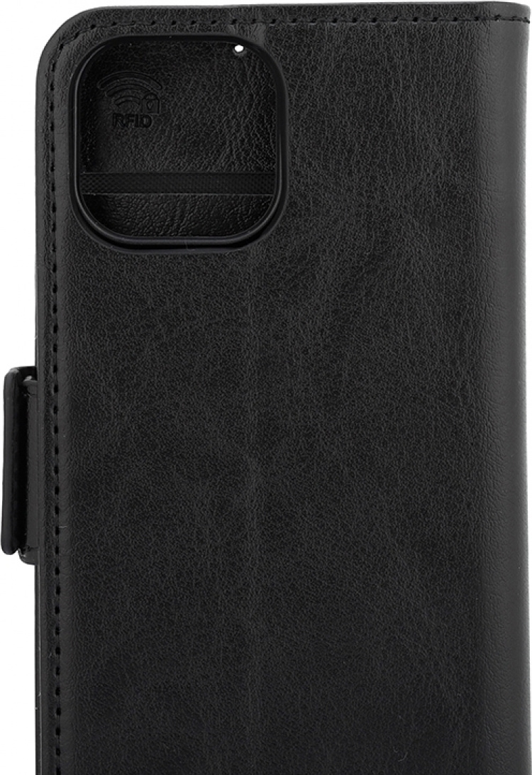 Wave Duo BookCase, iPhone 13 mini, svart Wave Duo BookCase, iPhone 13 mini, svart