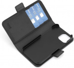 Wave Duo BookCase, iPhone 13 mini, svart Wave Duo BookCase, iPhone 13 mini, svart