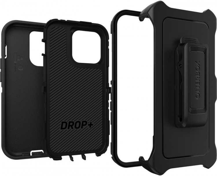 Otterbox Defender skyddsfodral, iPhone 14 Pro, svart