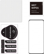 FoneKit Heltäckande pansarglas, OnePlus 11, svart