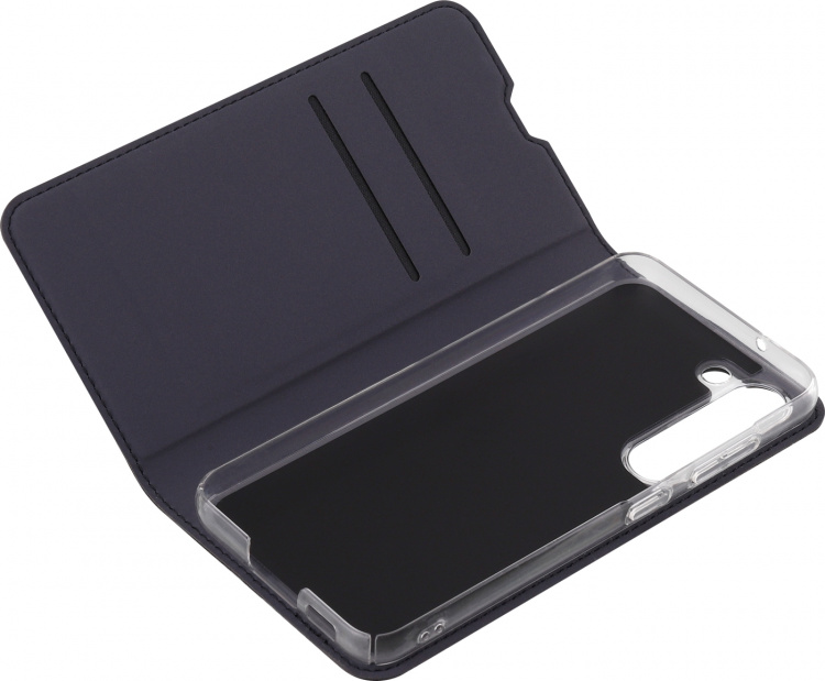 FoneKit BookCase skyddsfodral, Samsung Galaxy S23, svart FoneKit BookCase skyddsfodral, Samsung Galaxy S23, svart