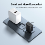 FoneKit GaN PD 65W AC-laddare, USB-C, svart FoneKit GaN PD 65W AC-laddare, USB-C, svart