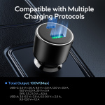 FoneKit Travel 100W bil-laddare