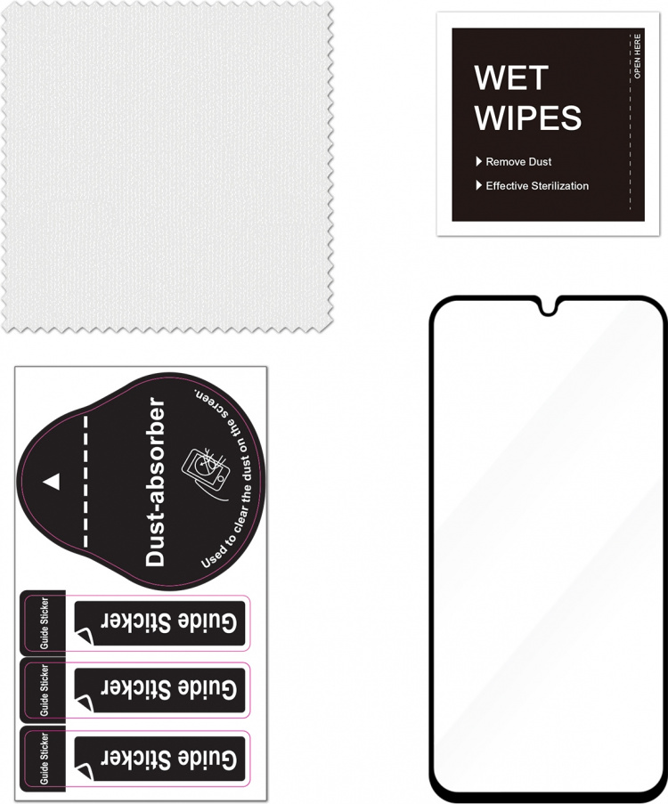 FoneKit Heltäckande pansarglas, Samsung Galaxy A34 5G