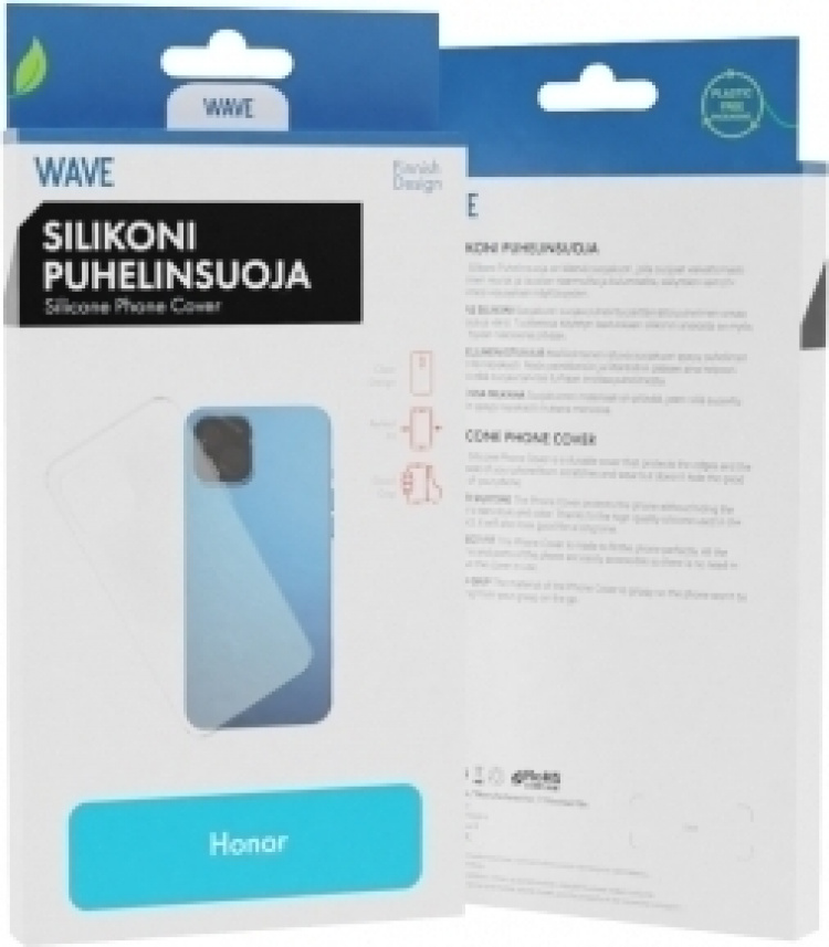 Wave silikonskydd, Honor 90, klar Wave silikonskydd, Honor 90, klar