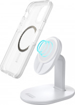 Otterbox MagSafe trådlöst laddningsbord, vitt