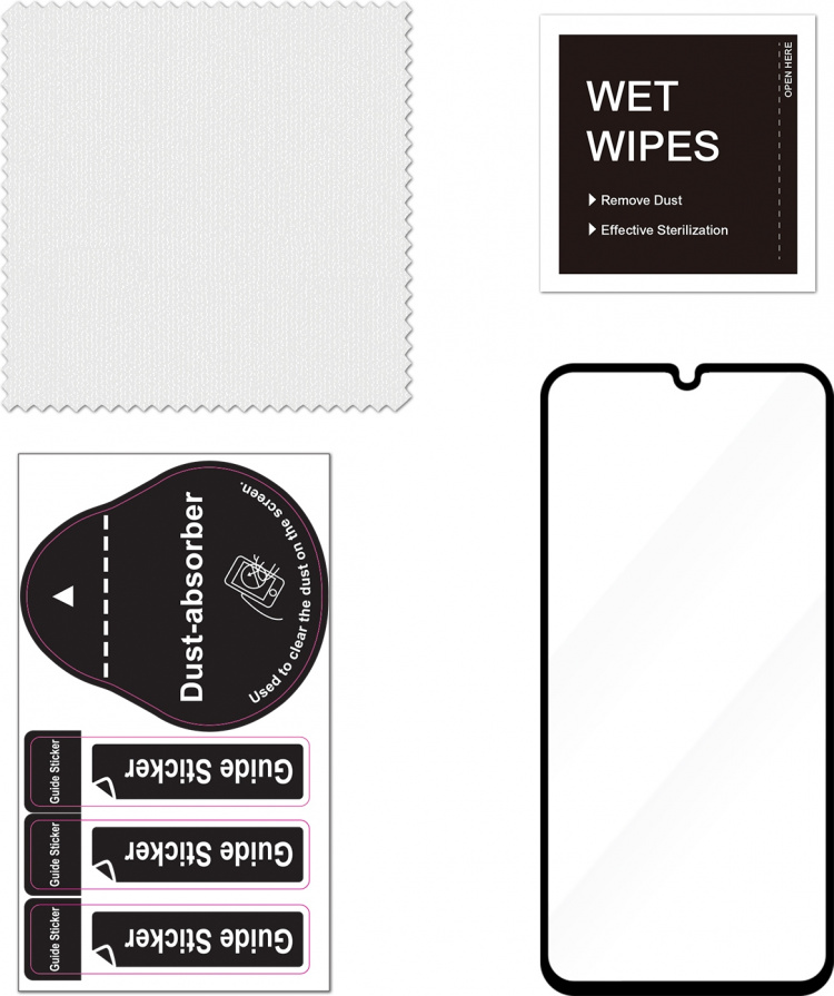 FoneKit Skärmskydd, Samsung Galaxy A25, svart FoneKit Skärmskydd, Samsung Galaxy A25, svart